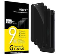 NEW'C Verre Trempé pour iPhone 8 Plus/7 Plus Anti-Espion, Protection Écran