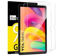 NEW'C Verre Trempé pour TCL Tab 10L, Vitre Protection Écran | Lot de 2, HD Transparent, Dureté 9H, Anti-rayures, Sans bulles, Oléophobe, Sans poussière