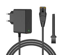 Newding 15V HQ8505 Rasoir Chargeur pour Philip HC5630 QP6651 QP6510 QP6520 QP6530 QP6541 QP6620 QP6650 MG7745 MG7730 MG7720, avec Cable Alimentation Tondeuse Barbe 1.5M