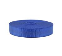 NewDoar Sangle tubulaire en nylon certifié UIAA et CE de 2,5 cm / Sangle d'escalade tubulaire - Sangle robuste pour sauvetage, escalade, harnais, travaux de roche et lutte contre les incendies (bleu
