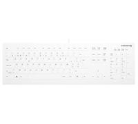 NeweggBusiness CHERRY AK-C8112 Clavier médical - Câble permanent, disposition américaine, (CF/WIN GAUCHE), Noir