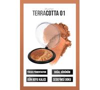 NEWELL Blush Rouge Terracotta, Poudre de blush marbrée pour les joues, brillance naturelle et contour, finition durable, bronzant et blush