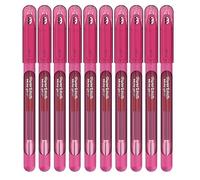 Newell Brands Paper Mate InkJoy Lot de 10 stylos à encre gel avec capuchon Couleurs assorties Pointe moyenne 0,7 mm pour adulte Rose