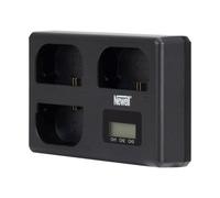 Newell chargeur à 3 canaux Newell TT-USB-C pour batteries Canon LP-E6