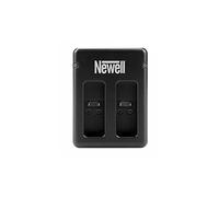 Newell Chargeur de Batterie SDC-USB à Deux canaux pour Chargeur Professionnel AABAT-001 équipé de Deux canaux de Charge et d'un indicateur de Niveau de processus LED.