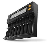 Newell Chargeur de Batterie Smart C8 pour Batteries NiMH/Li-ION - Écran LCD Indiquant la Tension, Le Courant, Le Temps de Charge, la résistance intérieure et l'état de Charge des cellules