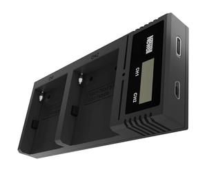 Newell Ultra Fast Type-C Chargeur pour NP-F/NP-FM Batteries