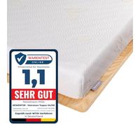 Newentor® Surmatelas 160 x 200 cm H4 H5 Rigide, en Gel pour Lit à Sommier Tapissier, Housse en Mousse Gel Froide, Hauteur 7 cm