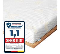 Newentor® Surmatelas 80 x 200 cm H2 H3 - Surmatelas 80 x 200 cm - en Mousse Gel - pour lit à sommier tapissier - Housse en Gel Mousse Froide - Hauteur 7 cm