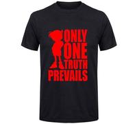 Newest Anime Case Only One Truth Prevails Closed Detective Conan Men T Shirts Short Sleeve Design T Shirts Hipster Top Tees Black L