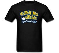 Newest Spring T Shirt Men 100% Cotton Loose Student Tshirt Letters World Catch Me OutTee Shirt for Men Record T-Shirt Black L