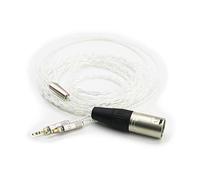 NewFantasia 4-pin XLR Balanced Male HiFi Cable Compatible with Audio-Technica ATH-R70x, ATH-R70xa Professional Headphone Silver Plated Audio Upgrade Cable