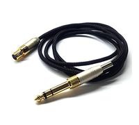 NewFantasia Câble audio de rechange compatible avec casque Beyerdynamic DT 1990 Pro, DT 1770 Pro et AKG K371, K175, K275, K245, K182, K7XX 1,3 m/1,6 m 1.6meters/5feet