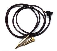 NewFantasia Câble audio de rechange tressé compatible avec casque Sennheiser PXC450, PXC350, PC350, HD380 PRO - Cordon audio stéréo HiFi - 1,5 m