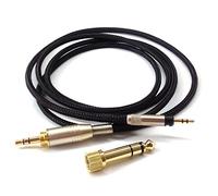 NewFantasia Câble de remplacement pour casque Audio Technica ATH-M50x, ATH-M40x, ATH-M70x, 1,5 m