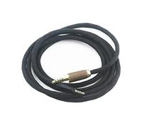 NewFantasia Cordon mâle équilibré 6N OCC plaqué argent 4,4 mm compatible avec casque Sennheiser HD598, HD560s, HD599, HD620S - Coque en bois de noyer