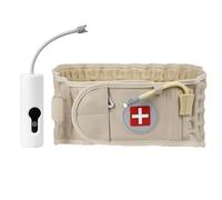 NEWFUN Ceinture Lombaire Avec pompe à air électrique，Ceintures Lombaires，Ceinture gonflable, dispositif de traction, pour le soulagement des douleurs musculaires du dos et la prévention des blessures