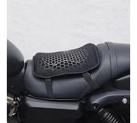 NEWFUN Coussin de Selle Moto,Moto Coussin de Siège en Gel de,Coussin 3D de Siège de Moto Respirant Universel,Moto Amortissant Les Chocs et Antidérapant, Non Gonflable, Anti-Stress Anti-Vibration