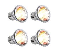 NEWFUN E27 Lampe Tortue,75W Ampoule Chauffante,Lampe Chauffante Terrarium,Tortue Soleil Ampoule Uva + Uvb3.0 Spectre Complet Tortue d'eau Chauffage Lampe Solaire Reptile Lampe Violet Ligne Extérieure