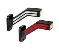 NEWFUN Feux De Gabarit Pour Remorque,Feux De Gabarit,Feu De Gabarit Remorque,12-24V LED feux de position latéraux,feux latéraux,feux de position pour remorques de camions,GM Truck Bend Side Indicators