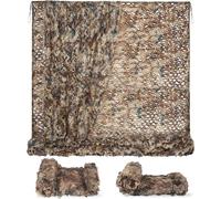NEWFUN Filet de Camouflage Militaire, 5 x 6 M, pour la Chasse, Le Camping, Les Forêts, Les Jardins et Autres Scènes, Militaire