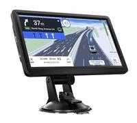 NEWFUN GPS Voiture,9 Pouce GPS Poids Lourds,Auto Navigation avec HD Écran Tactile,Multi-Languages Guidage Vocale 2025 Cartographie UK Europe Installée Mise à Jour Gratuite à Vie,pour Auto,Camion