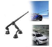 NEWFUN Support de Voiture à Triple Ventouse, Fixation de Voiture pour Insta360, Canne à Selfie de 112 cm, Support à Ventouse pour Prise de Vue sur Le Toit, Support Voiture pour troisième Personne