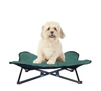 NEWFUN Transat Chien, Lit Chien Sureleve, Démontable, avec Sac de Rangement, Adapté aux Voyages, au Jardin, à l'extérieur et à l'intérieur, 70 x 70 x 22 CM