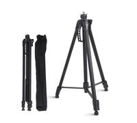 NEWFUN Trepied Laser, Trepied Niveau Laser, Trépied Laser, Equipé d'un Filetage Extérieur 5/8" et d'un Adaptateur 1/4", Convient à la Plupart des Types de Niveaux à Bulle, Hauteur : 58cm-160cm