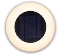 Newgarden - Applique murale ronde recharge solaire Wally 27 cm de diamètre