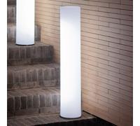 Newgarden Borne lumineuse Fity, blanc, Matière Plastique, Luminaire extérieur