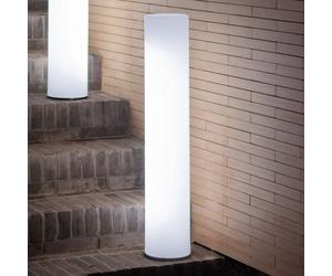 Newgarden Borne lumineuse Fity, blanc, Matière Plastique, Luminaire extérieur
