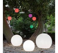 Newgarden Buly Lampe De Sol Sphérique, Ø 30 Cm Blanc