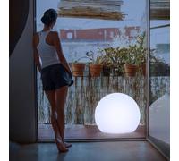 Newgarden Buly Lampe De Sol Sphérique, Ø 60 Cm Blanc
