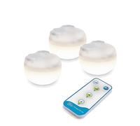 3 lampes portables à suspendre rechargeables Cherry mini 3W IP54 Newgarden
