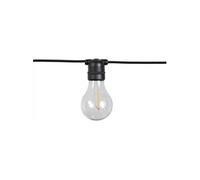Newgarden - Guirlande lumineuse led 10 ampoules Allegra noir