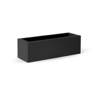 newgarden Jardinière rectangulaire en pot 100 x 40 x 36 cm décorative pour intérieur et extérieur, très résistante aux rayons UV. Pot long pour fleurs et plantes. Fabriqué en polyéthylène en Espagne