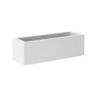 newgarden Jardinière rectangulaire en pot 100 x 40 x 36 cm décorative pour intérieur et extérieur, très résistante aux rayons UV. Pot long pour fleurs et plantes. Fabriqué en polyéthylène en Espagne