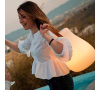 Newgarden Kurby Lampe Décorative Sans Fil Sur Table IP65 Blanc Nature LED 6000K