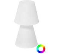 Newgarden - Lampe à poser intérieure extérieure Lola 3 piles AAA Blanc G