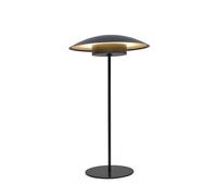 newgarden - Lampe de table portable Sardinia Lumière LED chaude sans câbles, avec batterie rechargeable jusqu'à 20 h d'utilisation (Anthracite, 40 cm)