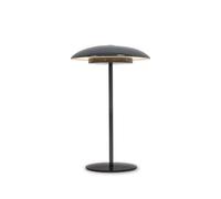 newgarden - Lampe de table portable Sardinia Lumière LED chaude sans câbles, avec batterie rechargeable jusqu'à 20 h d'utilisation (Anthracite, 30 cm)
