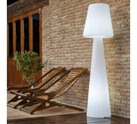 Newgarden Lampe sur pied Lola, hauteur 165 cm, blanc chaud Lola, blanc, Matière Plastique, Moderne