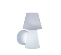Newgarden Lola Lampe Murale Extérieure Blanche, E27, IP44, 20x26x35 cm