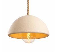 newgarden LUNA Lampe suspendue sans fil - Lampe suspendue rechargeable avec ampoule LED portable aimantée, lumière réglable avec télécommande, pour intérieur et extérieur protégé (Beige)