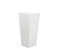 newgarden Melisa 40 pots de fleurs hauts - Pot de fleurs trapézoïdal moderne pour extérieur et intérieur, en polyéthylène léger et durable, résistant aux UV et aux intempéries, 40 x 40 x 90 cm