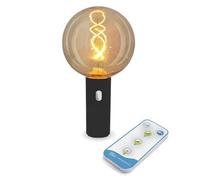 Lampe Extérieure LED À Pile Dimmable Avec Télécommande IP54 2200 K Noir
