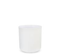 newgarden Pot de Fleurs Rond Blanc 40 x 40 cm, bac à Plantes extérieur et intérieur, terrasse, Jardin et Piscine - Hortensia 40