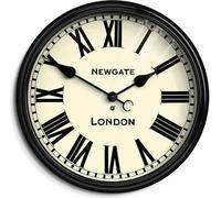 Newgate Battersby Horloge murale en noir