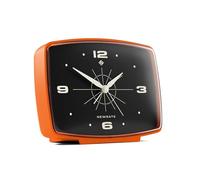 NEWGATE® Brooklyn réveil | Design rétro rectangulaire | Citrouille Orange Matt | Idéal pour Chevet, Bureau, étagère et Manteau de cheminée | Accessoire rétro du Milieu du siècle pour Chambre